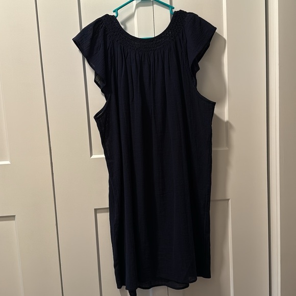 J. Crew navy blue summer dress, women’s sz M - Picture 3 of 6